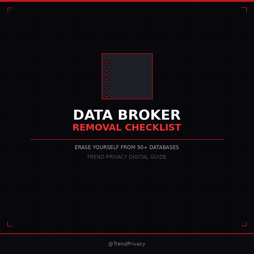Data Broker Opt-Out Checklist